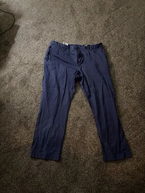 Vineyard Vines Navy Blue Chinos - Straight Leg